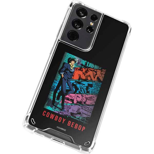 Cowboy Bebop Poster Galaxy S21 Ultra 5G Clear Case